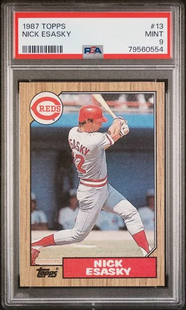 1987 Topps Nick Esasky #13 card image