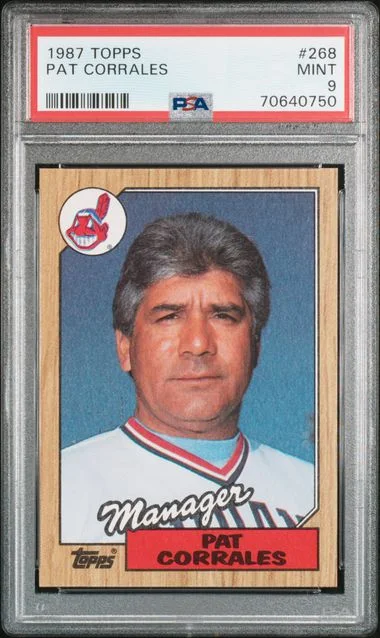 1987 Topps Pat Corrales #268 card image