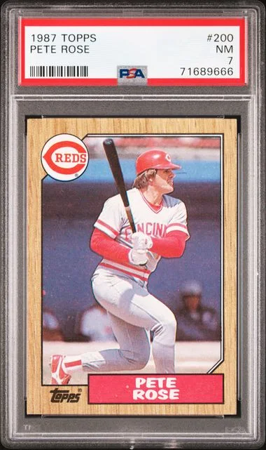 1987 Topps Pete Rose #200 card image