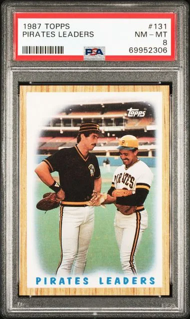 1987 Topps Pirates Leaders #131 card image