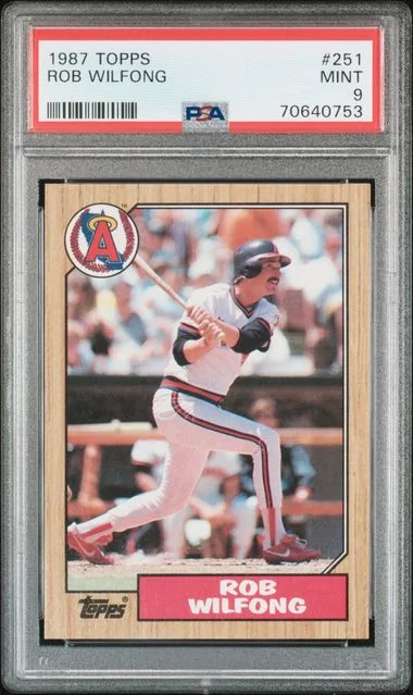 1987 Topps Rob Wilfong #251 card image