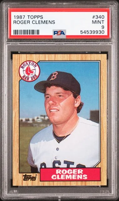1987 Topps Roger Clemens #340 card image