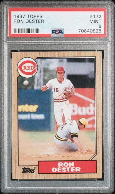 1987 Topps Ron Oester #172 card image
