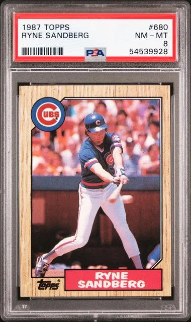 1987 Topps Ryne Sandberg #680 card image