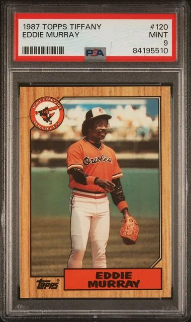 1987 Topps Tiffany Eddie Murray #120 card image