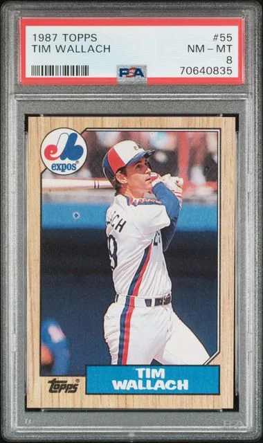 1987 Topps Tim Wallach #55 card image