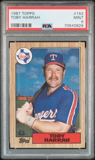1987 Topps Toby Harrah #152 card image