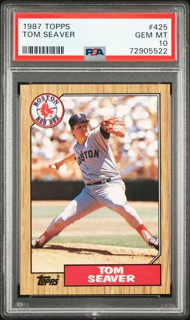 1987 Topps Tom Seaver #425 card image
