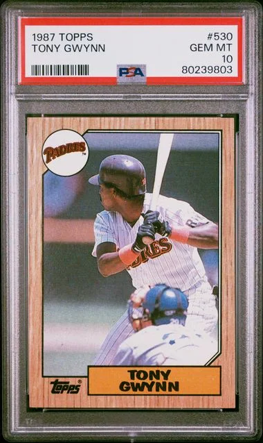 1987 Topps Tony Gwynn #530 card image