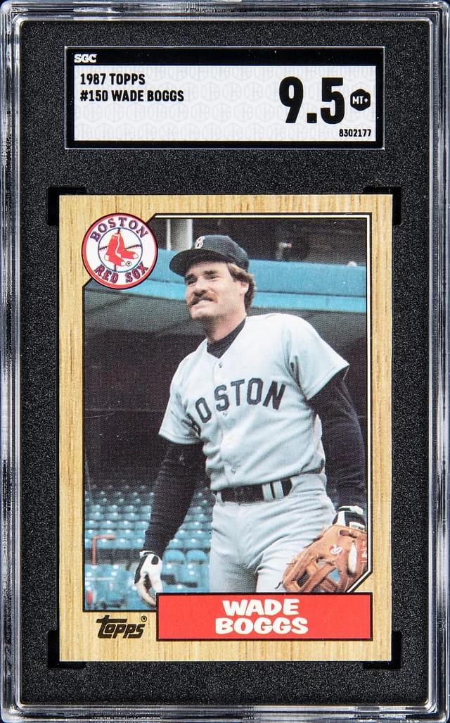 1987 Topps Wade Boggs #150 card image