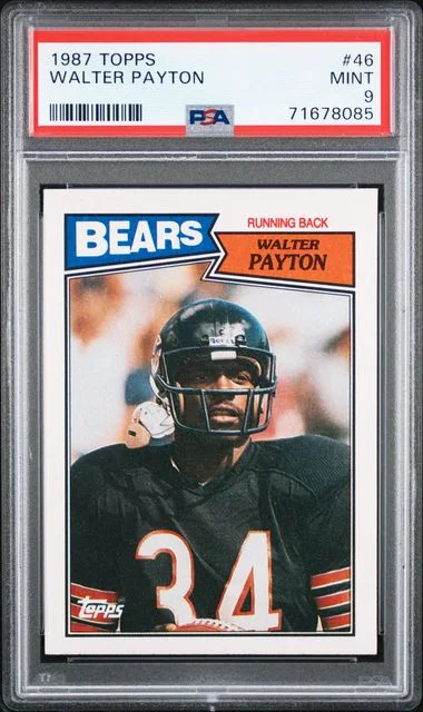 1987 Topps Walter Payton #46 card image