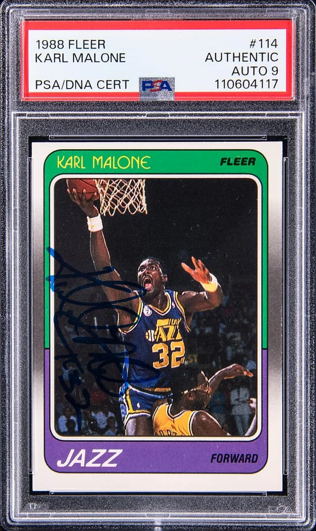 1988-89 Feer Karl Malone #114 card image