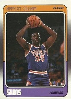 1988-89 Fleer Armon Gilliam #89 card image