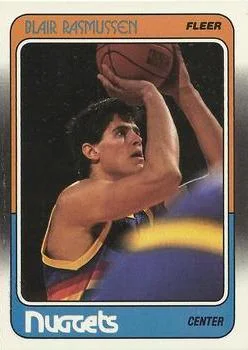 1988-89 Fleer Blair Rasmussen #36 card image