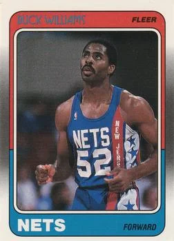 1988-89 Fleer Buck Williams #79 card image