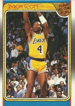 1988-89 Fleer Byron Scott #122 card image