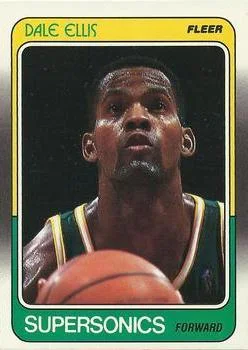 1988-89 Fleer Dale Ellis #107 card image