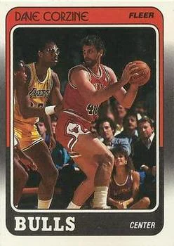 1988-89 Fleer Dave Corzine #15 card image