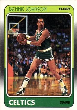 1988-89 Fleer Dennis Johnson #10 card image