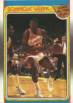1988-89 Fleer Dominique Wilkins #125 card image