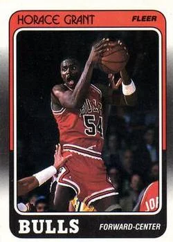 1988-89 Fleer Horace Grant #16 card image