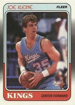 1988-89 Fleer Joe Kleine #97 card image