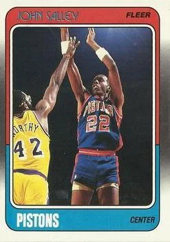 1988-89 Fleer John Salley #44 card image