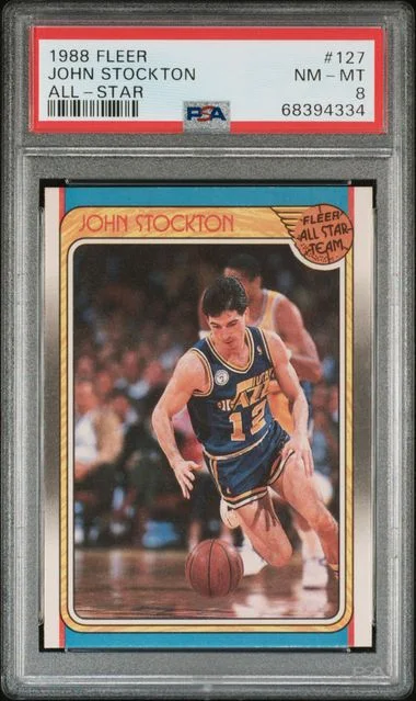 1988-89 Fleer John Stockton All-Star #27 card image