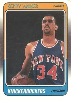 1988-89 Fleer Kenny Walker #83 card image