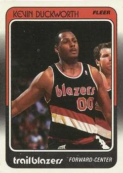 1988-89 Fleer Kevin Duckworth #93 card image