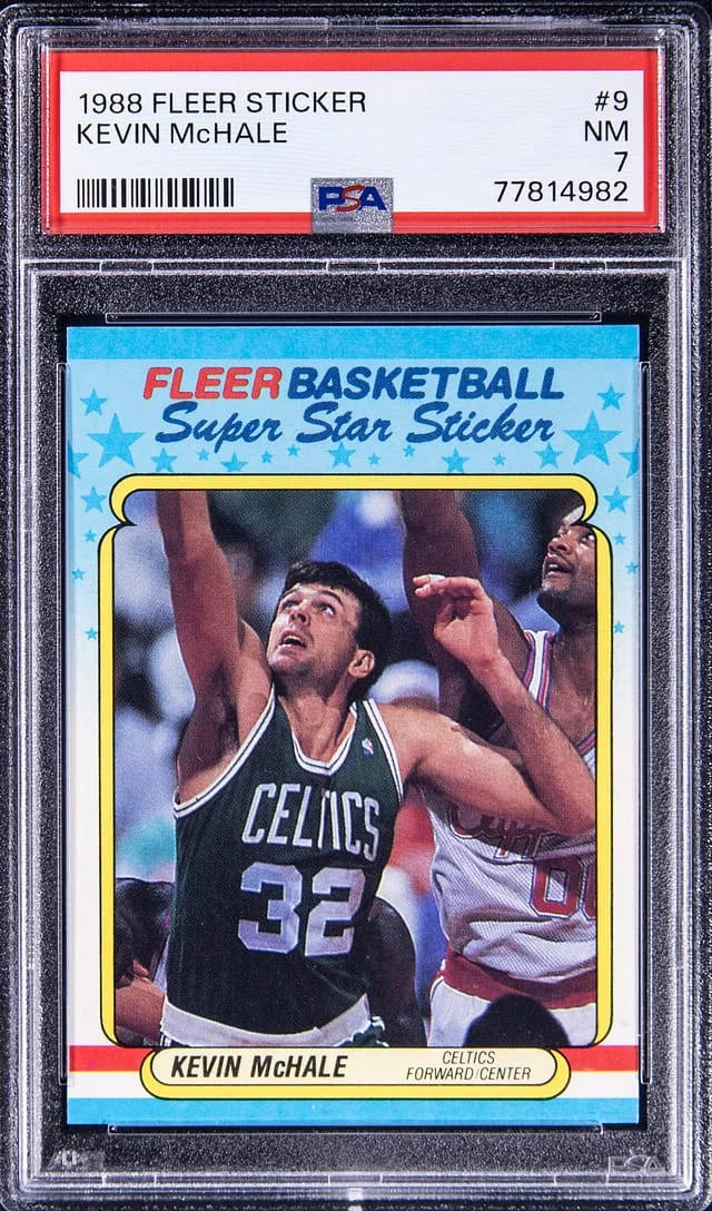 1988-89 Fleer Kevin McHale Sticker #9 card image