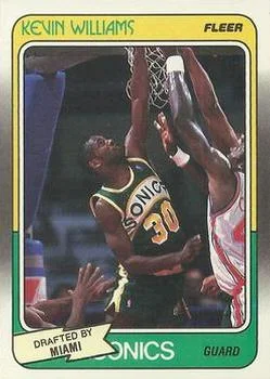 1988-89 Fleer Kevin Williams #72 card image