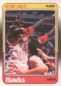 1988-89 Fleer Kevin Willis #6 card image