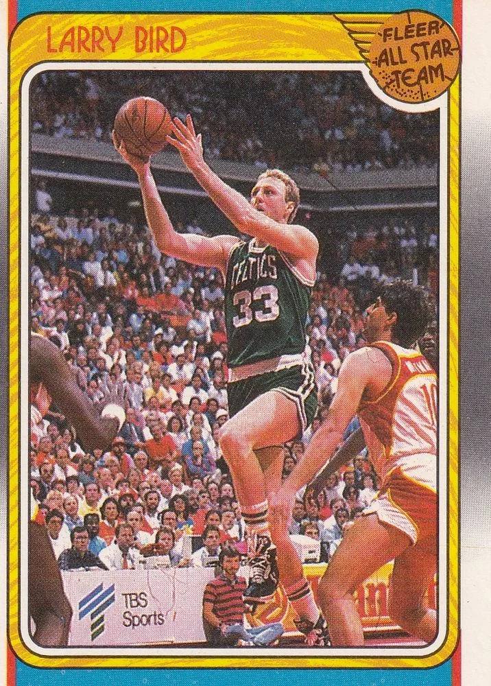 1988-89 Fleer Larry Bird #124 card image