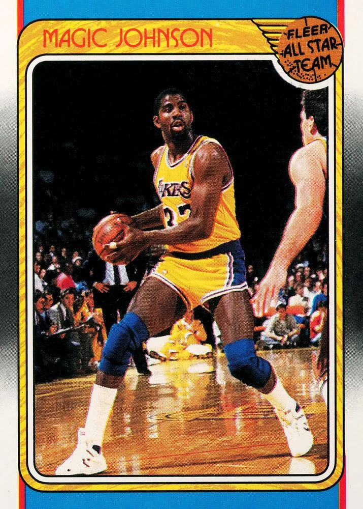 1988-89 Fleer Magic Johnson #123 card image