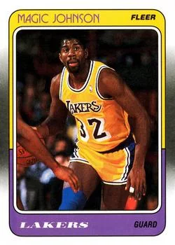 1988-89 Fleer Magic Johnson #67 card image