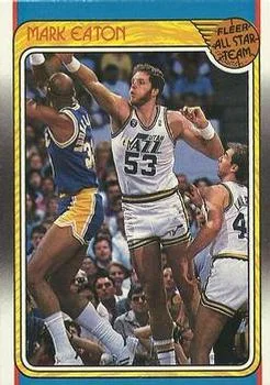 1988-89 Fleer Mark Eaton #131 card image