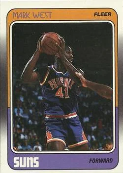 1988-89 Fleer Mark West #91 card image
