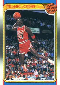 1988-89 Fleer Michael Jordan #120 card image