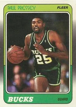 1988-89 Fleer Paul Pressey #75 card image