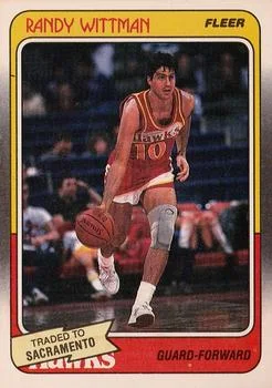 1988-89 Fleer Randy Wittman TR #7 card image