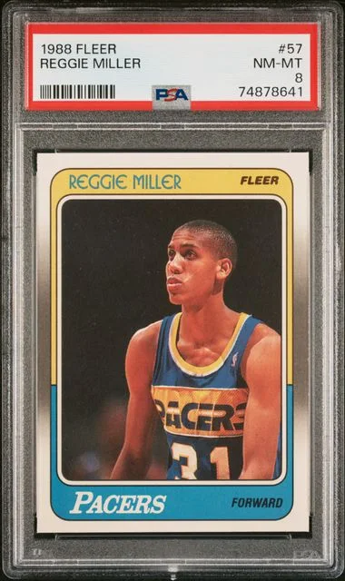1988-89 Fleer Reggie Miller #57 card image