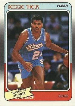1988-89 Fleer Reggie Theus TR #98 card image
