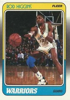 1988-89 Fleer Rod Higgins #47 card image