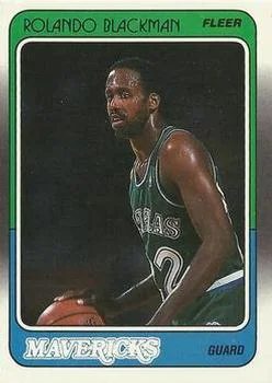 1988-89 Fleer Rolando Blackman #28 card image