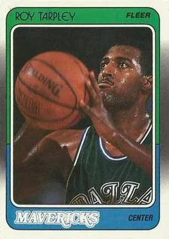 1988-89 Fleer Roy Tarpley #32 card image