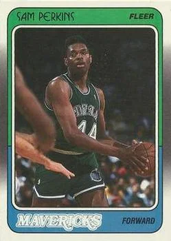 1988-89 Fleer Sam Perkins #31 card image