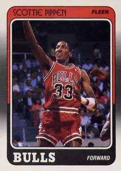 1988-89 Fleer Scottie Pippen #20 card image