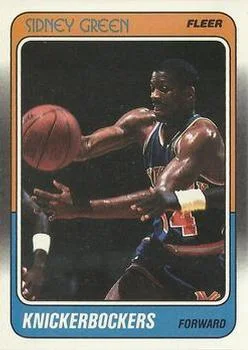 1988-89 Fleer Sidney Green #81 card image