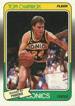1988-89 Fleer Tom Chambers #106 card image